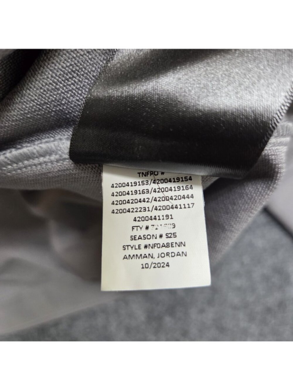 The North Face Jacket Mens Large Gray MACC Edge Stretch Soft Shell NF0A8ENN - Picture 12 of 14